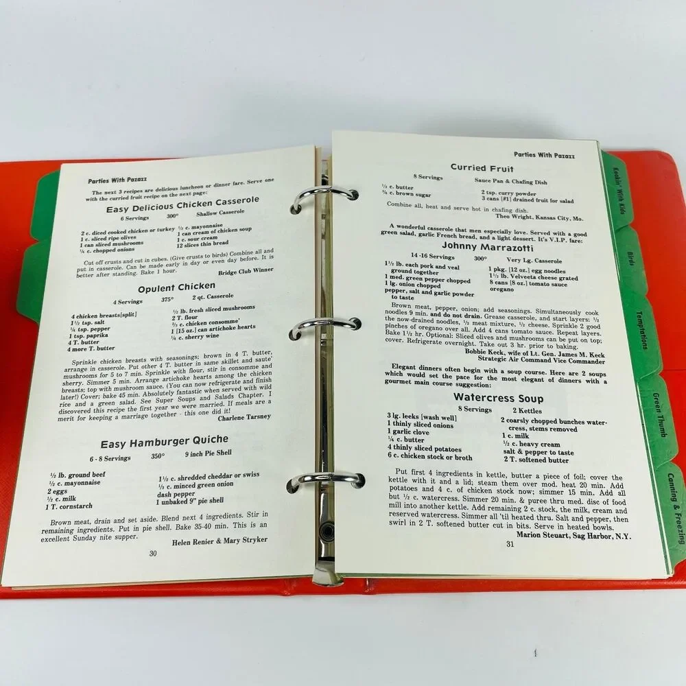 Pumpkins 'N' Parties 'N' A Pinch 1976 Cookbook Childrens Hospital Omaha NE